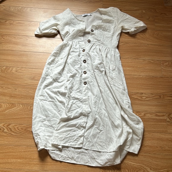 Cream Dress &Another - Picture 6 of 6